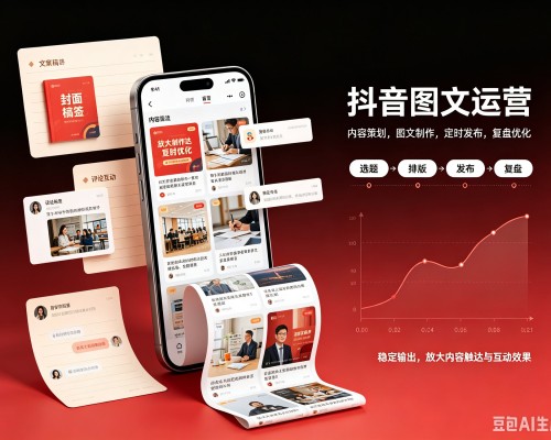 红旗抖音图文代运营服务